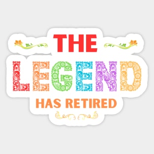 Happy retirement Sticker